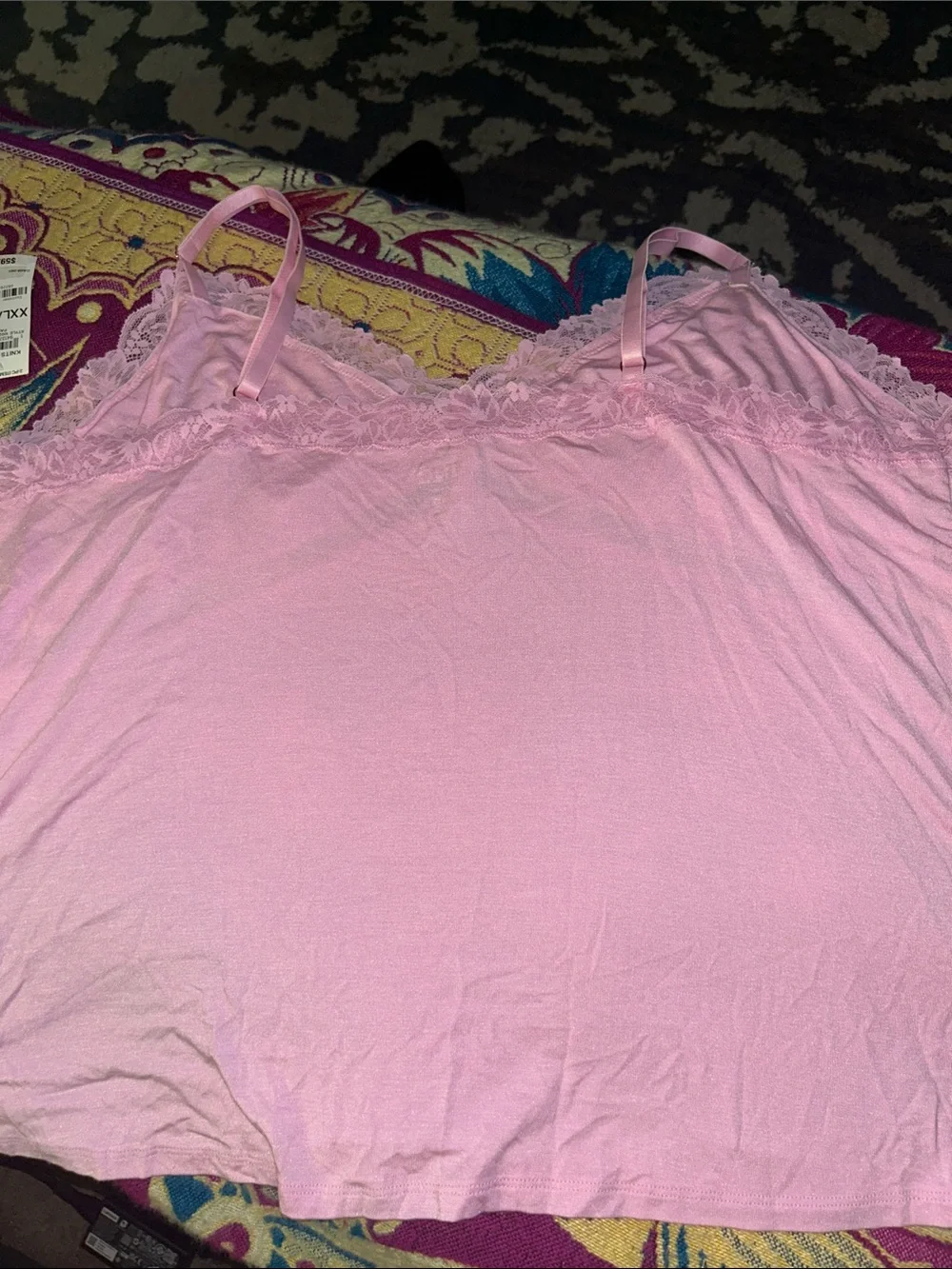 NWT pink sleep camisole by INC in sz XXL